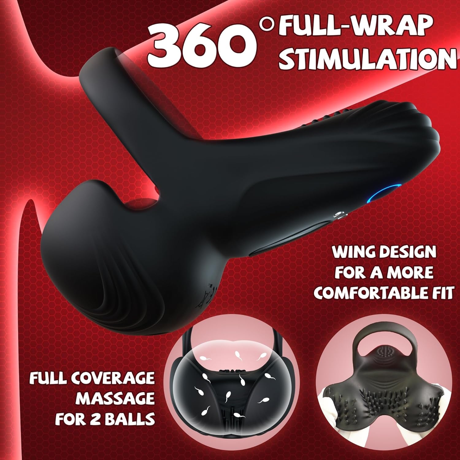 EnduroVibe App Control Penis Ring