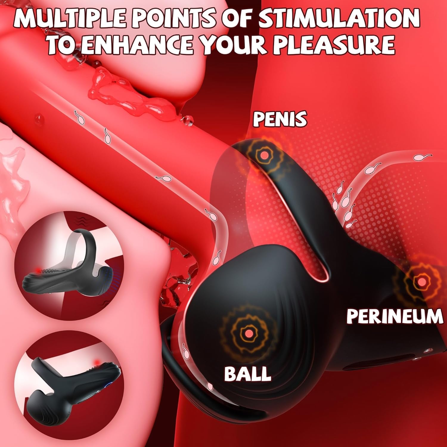 EnduroVibe App Control Penis Ring