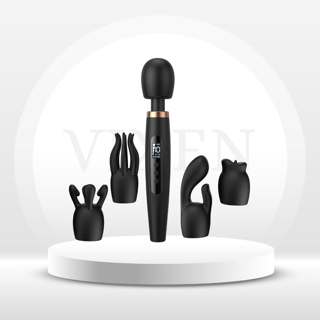 EvoRipple Premium Wand Vibrator Kit