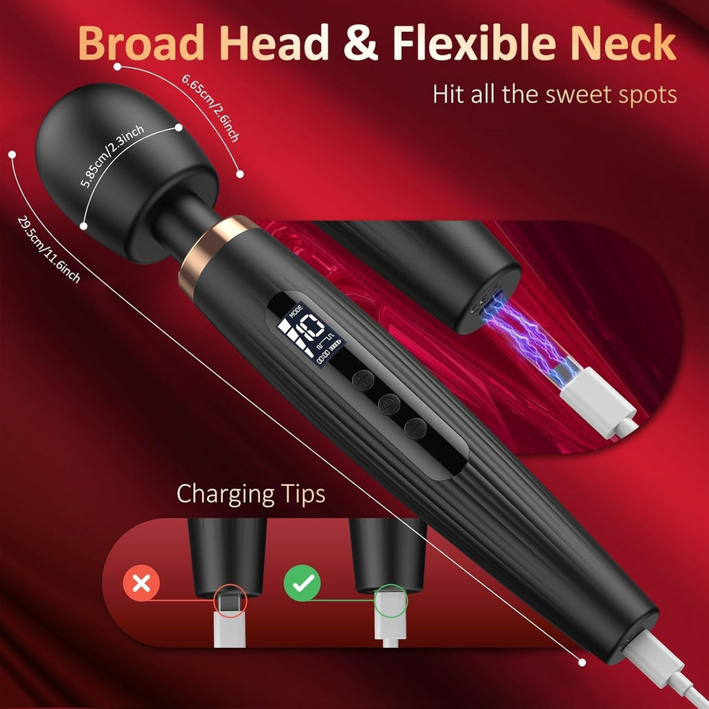 EvoRipple Premium Wand Vibrator Kit