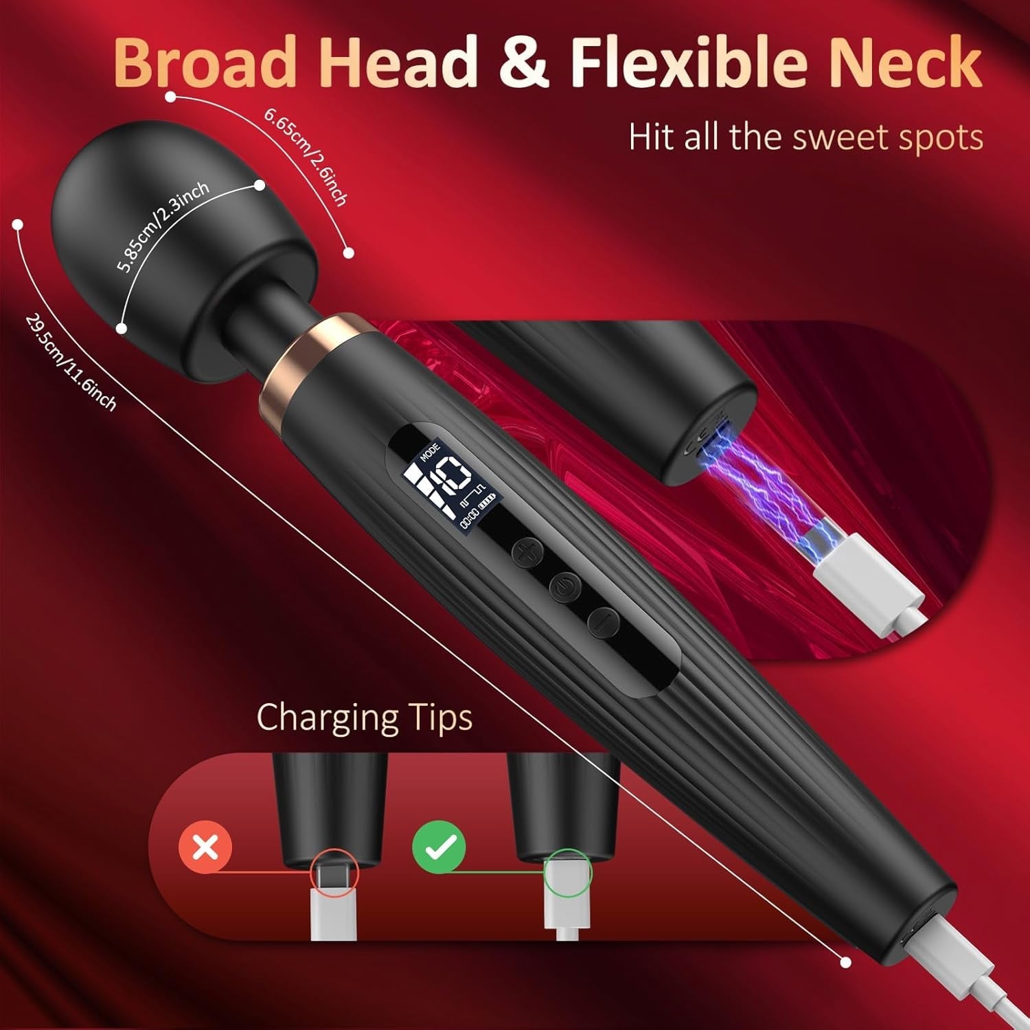 EvoRipple Premium Wand Vibrator Kit