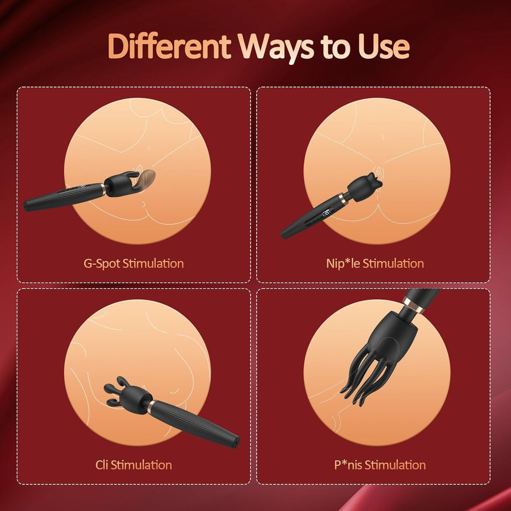 EvoRipple Premium Wand Vibrator Kit