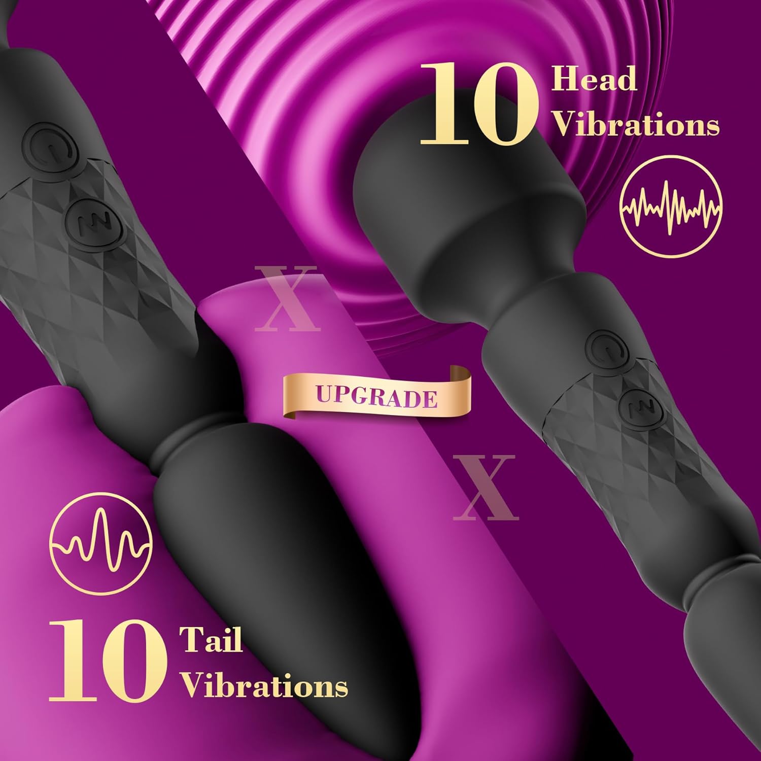 FantasyRide Plug & Wand Vibrator