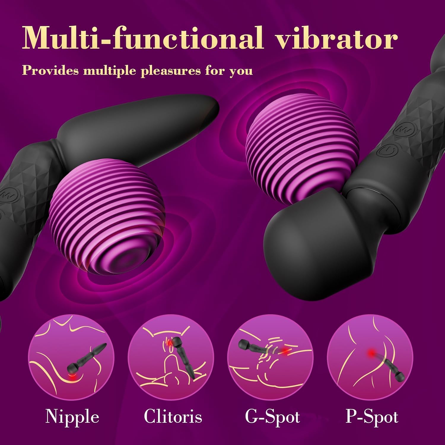 FantasyRide Plug & Wand Vibrator