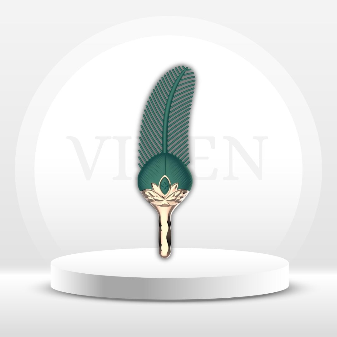 FeatherLush Teasing BDSM  Clit & Nipple Vibrator