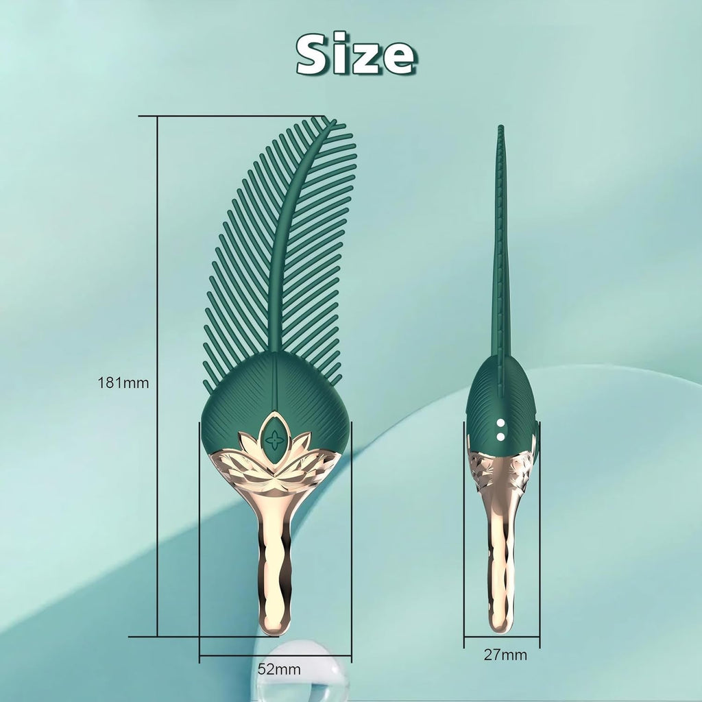 FeatherLush Teasing BDSM  Clit & Nipple Vibrator