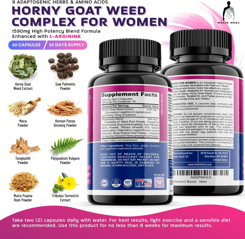 Female Libido Booster – Fast Acting Arousal & Hormone Support