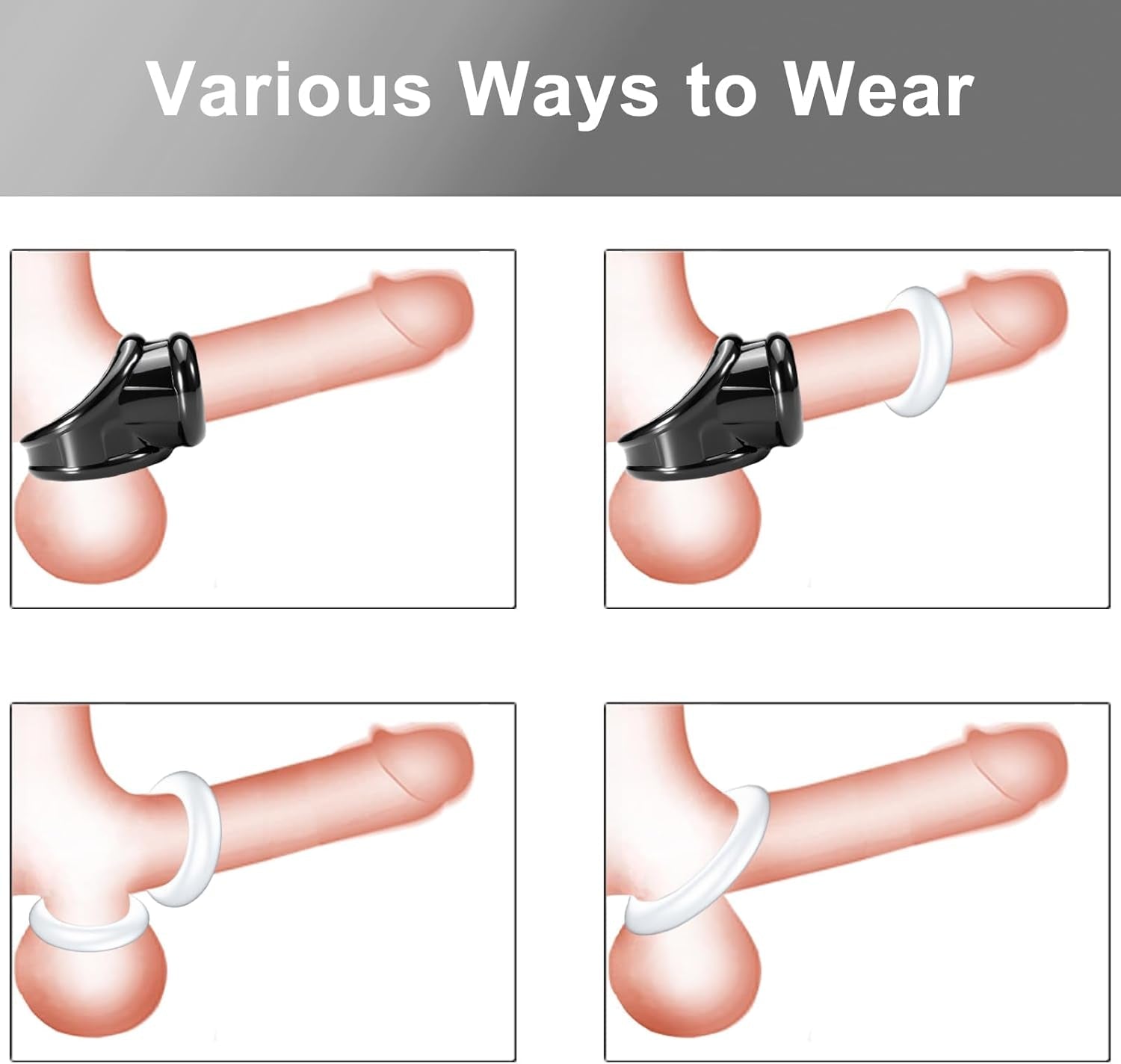 FirmFlex Ball Stretcher Cock Ring Set