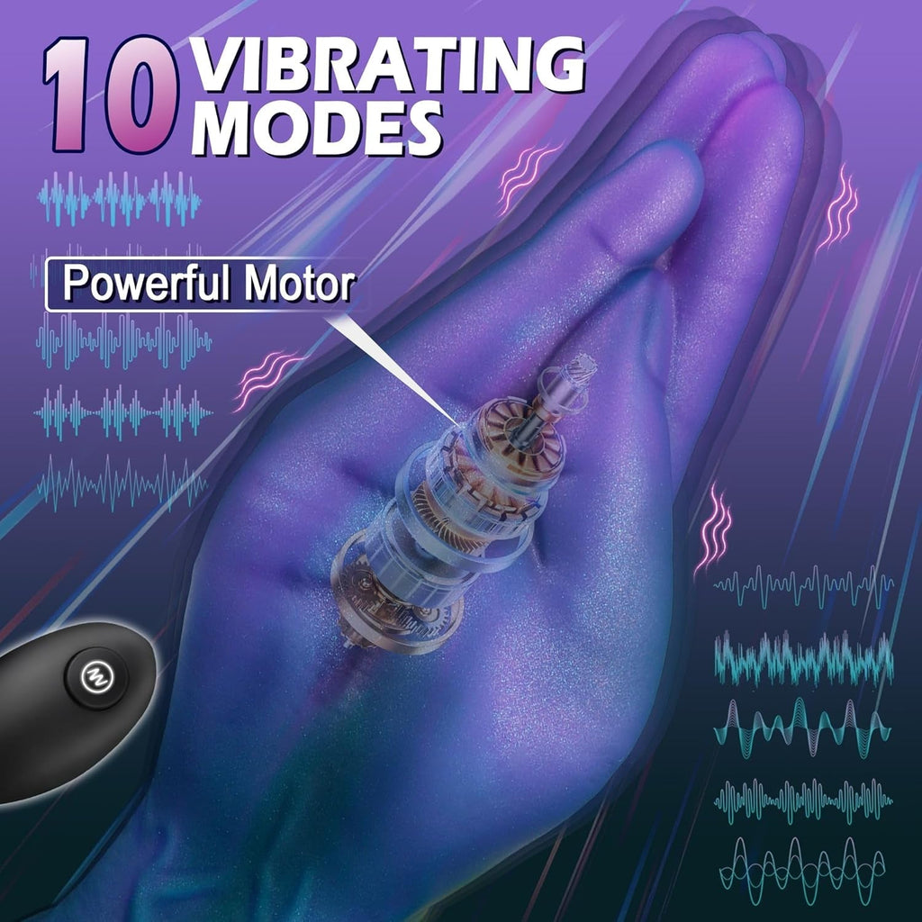 FistForce Large Vibrating Butt Plug
