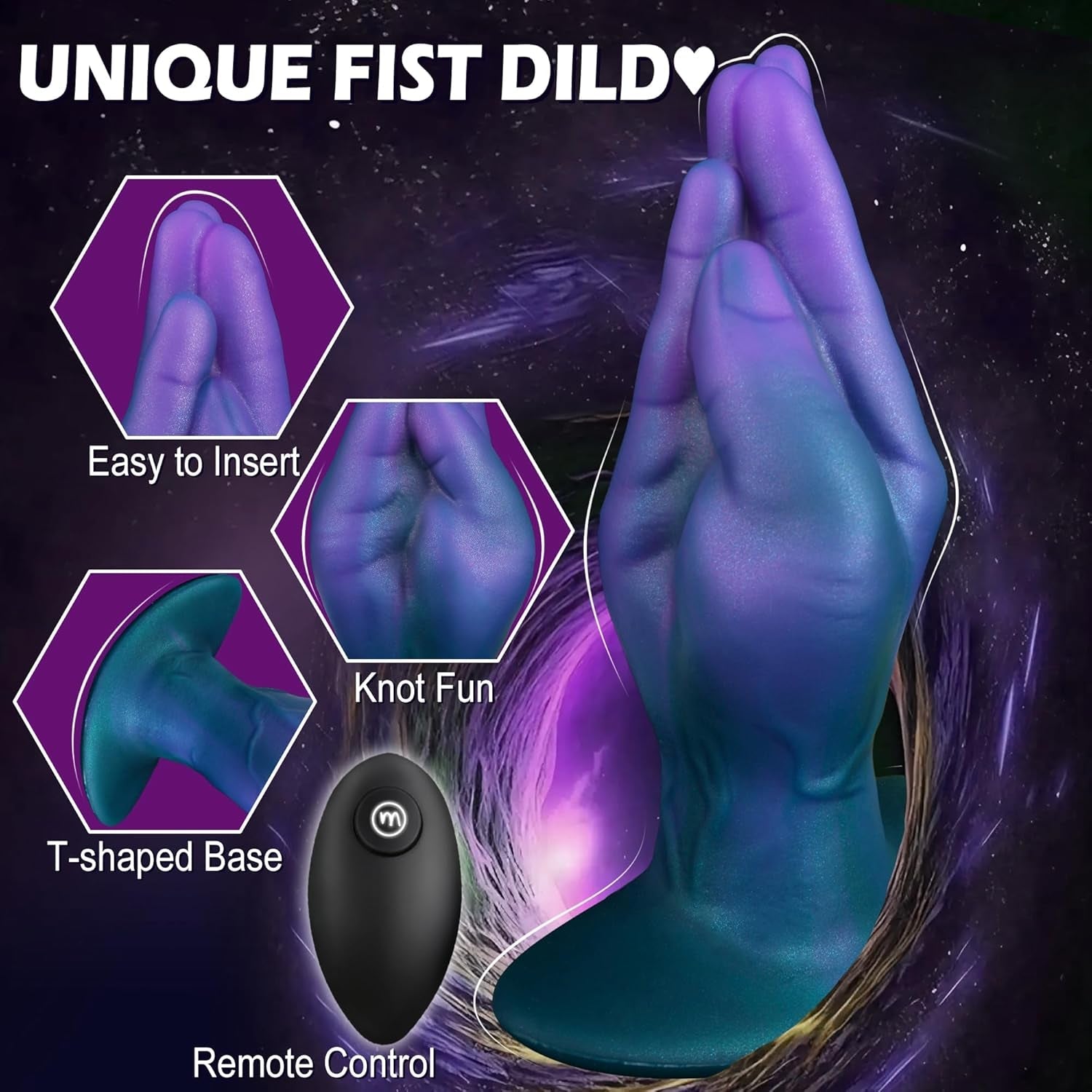 FistForce Large Vibrating Butt Plug