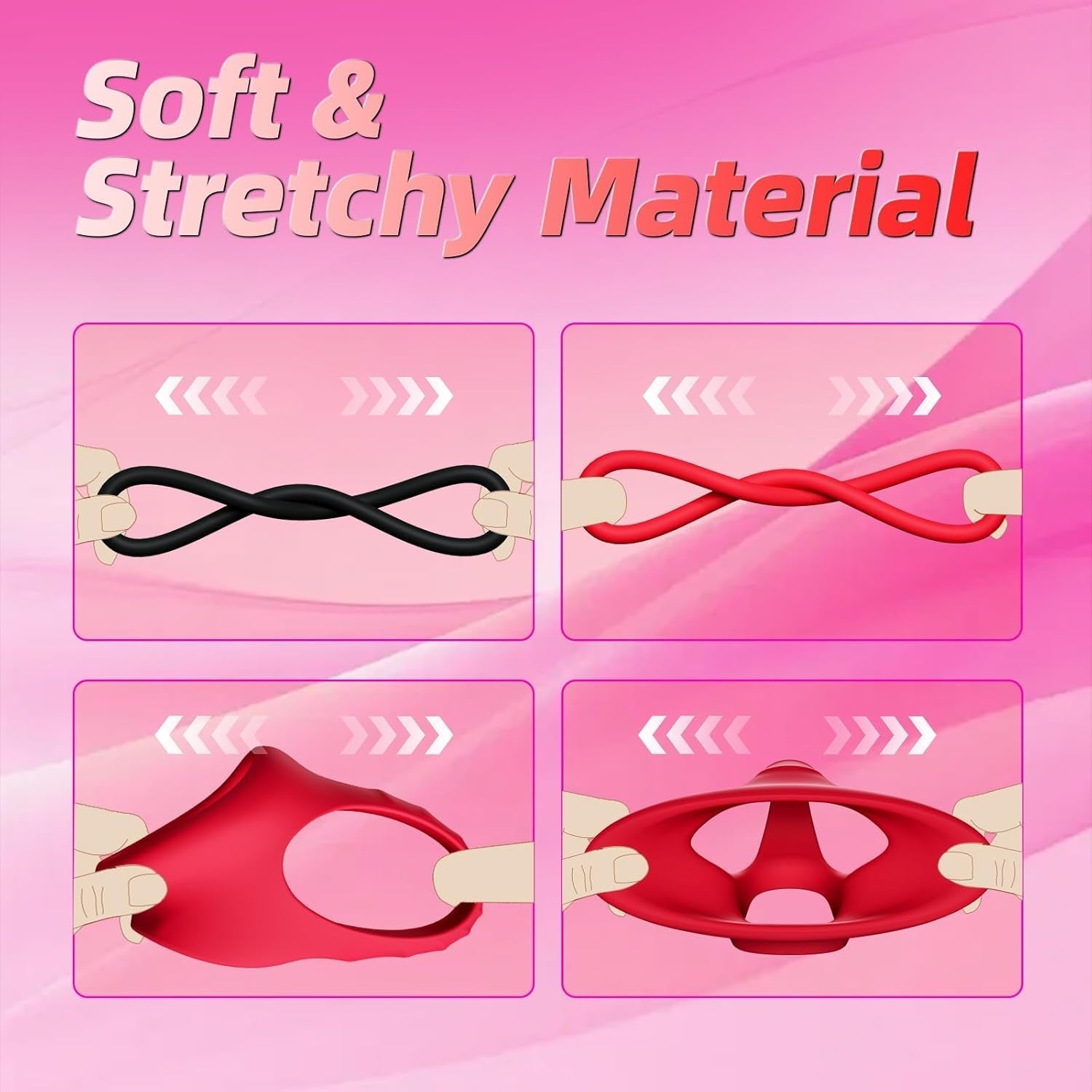 FitLock Silicone Cock Rings Set