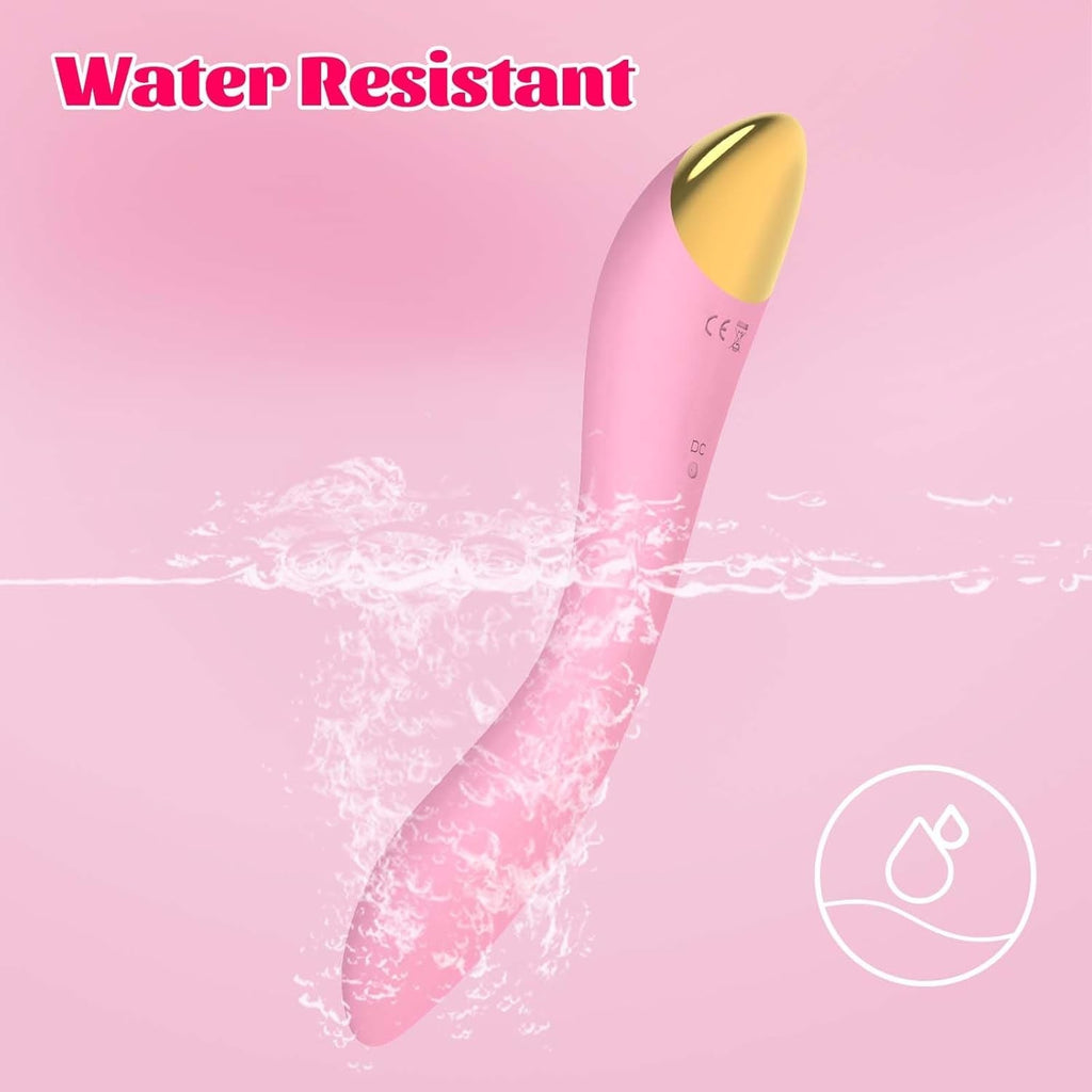 FlamingoFlex G-Spot Vibrator Wand, 9 Modes
