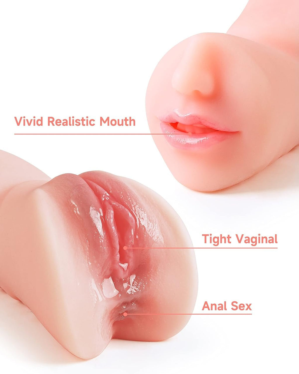 FleshVault 3-in-1 Pocket Pussy Stroker