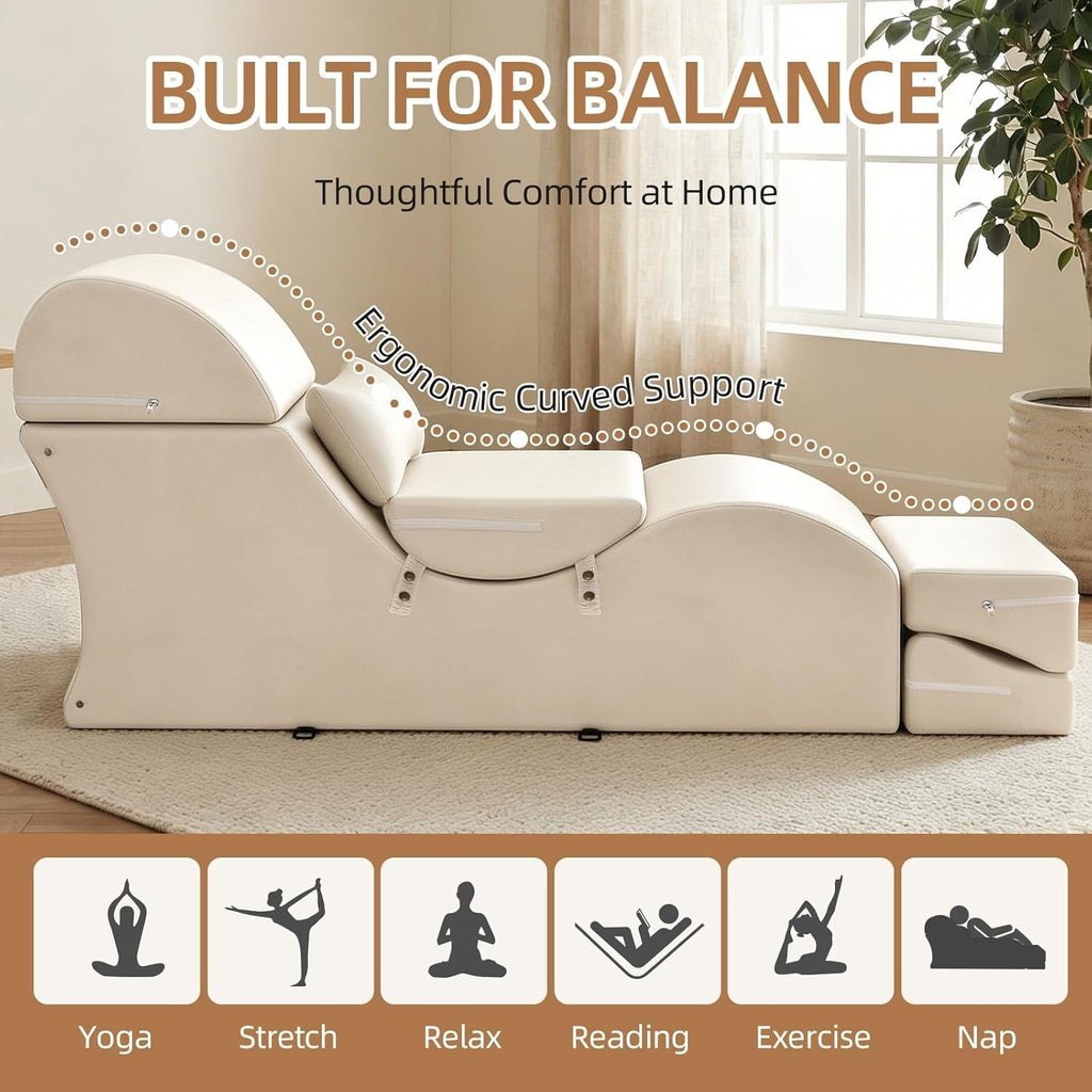 FlexBench Beige Sex Chaise Lounge