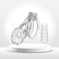 FlexCage Transparent Soft Chastity Cage