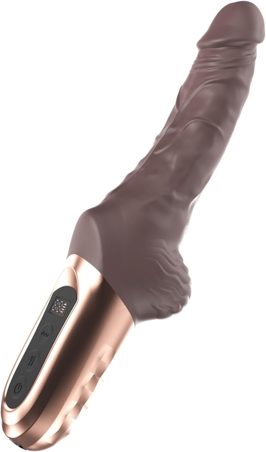 FlexDrive 9.8” Thrusting Vibrator Dildo
