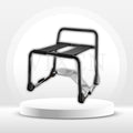 FlexFold Foldable Sex Chair with Dildo Stand