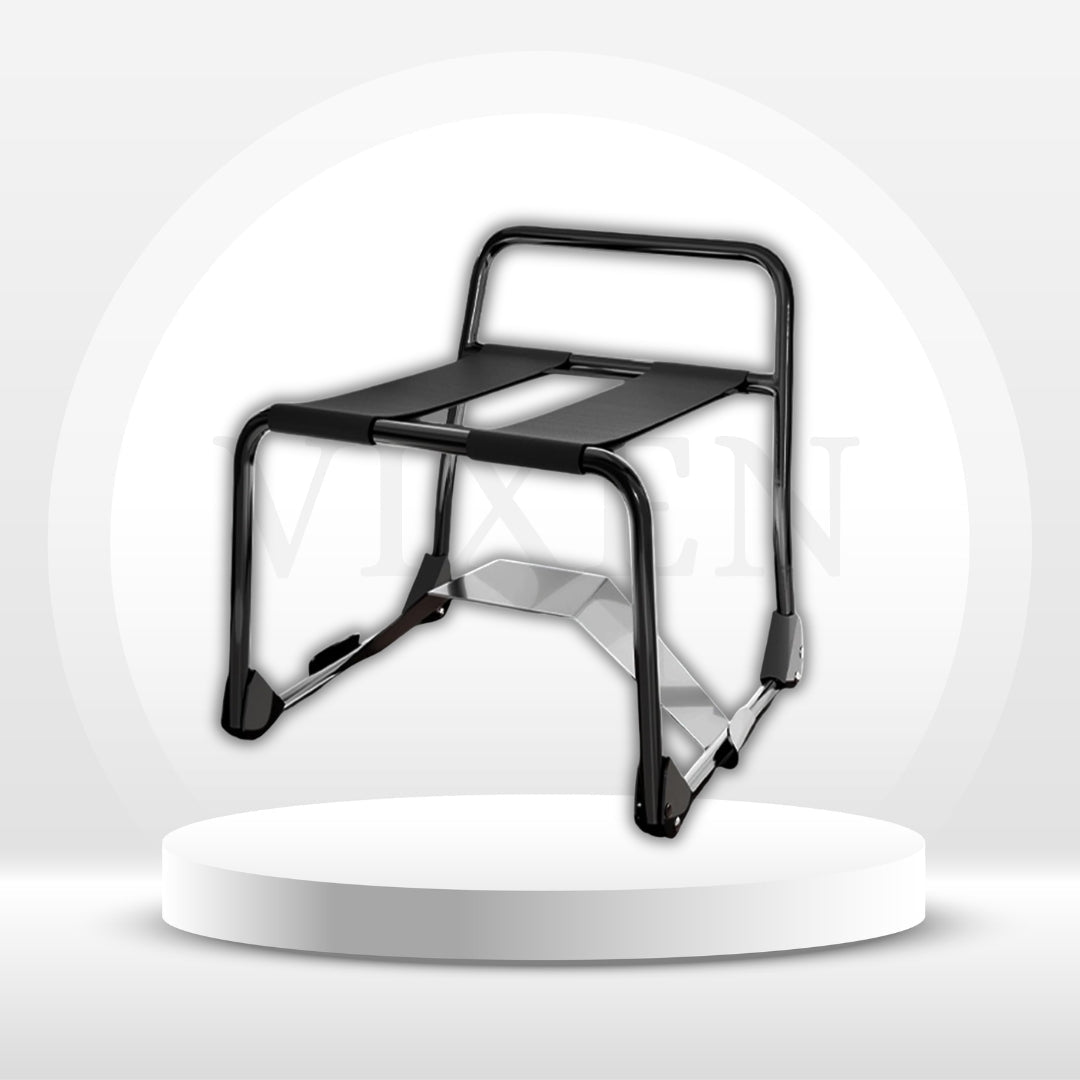 FlexFold Foldable Sex Chair with Dildo Stand