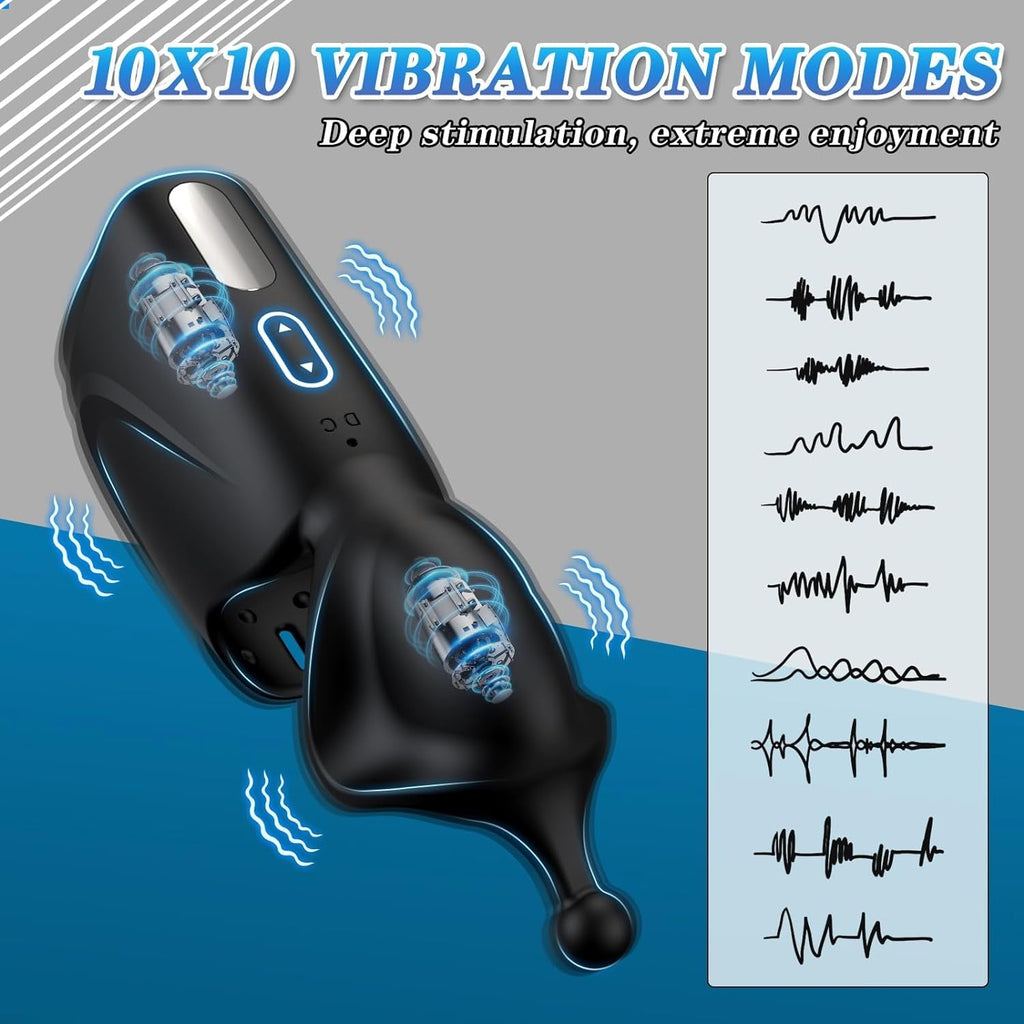 FlexGlide Male Trainer Vibrator Glans Stimulator