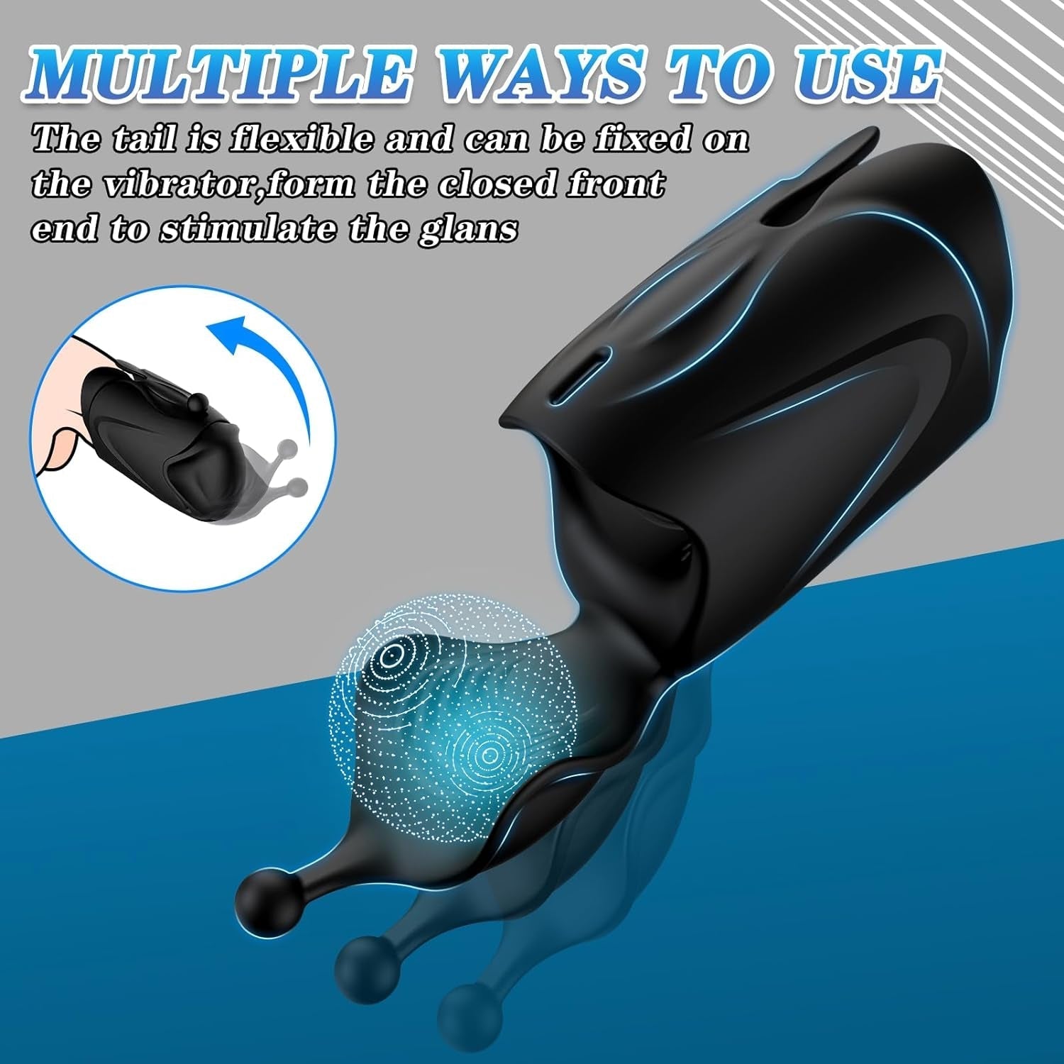 FlexGlide Male Trainer Vibrator Glans Stimulator