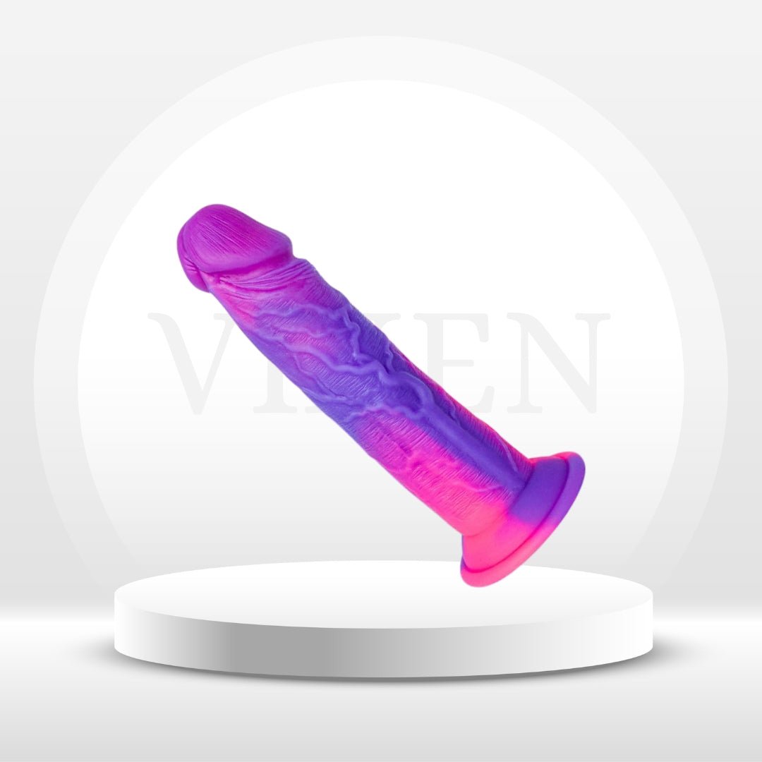 FlexGlow 8.2" Liquid Silicone Dildo
