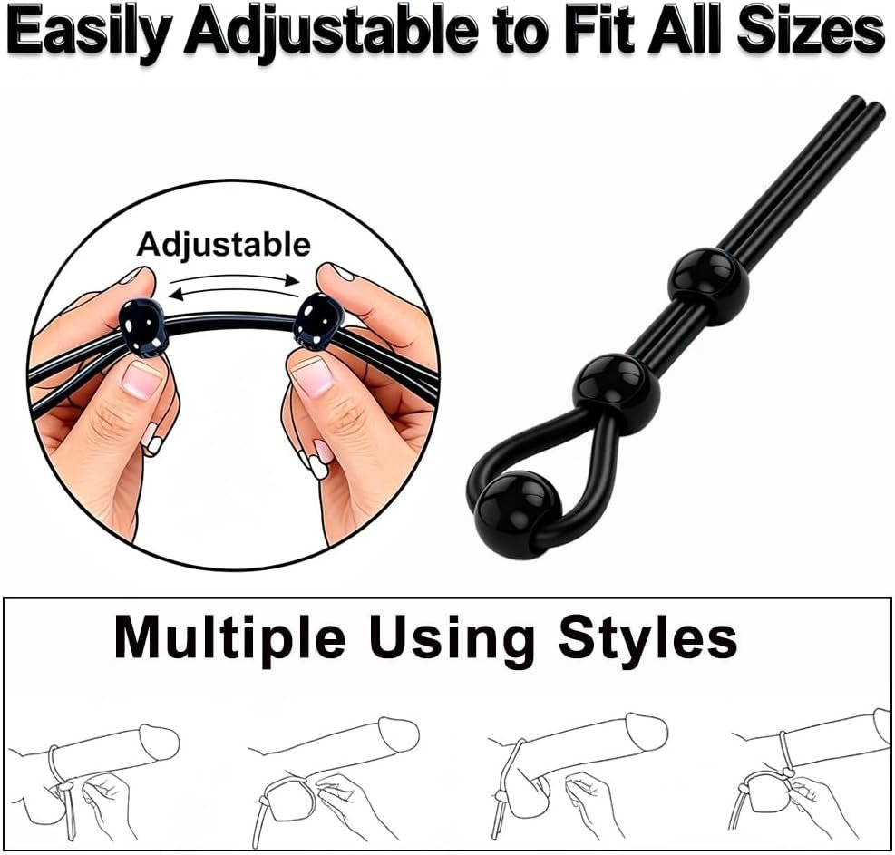 FlexLoop 9-Piece Adjustable Cock Ring Set