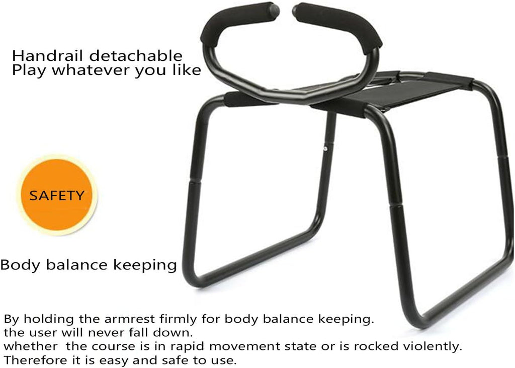 Multifunction Intimacy Support Chair | Sway Motion Position Aid with Handrails | Lightweight Ergonomic Lounge for Couples