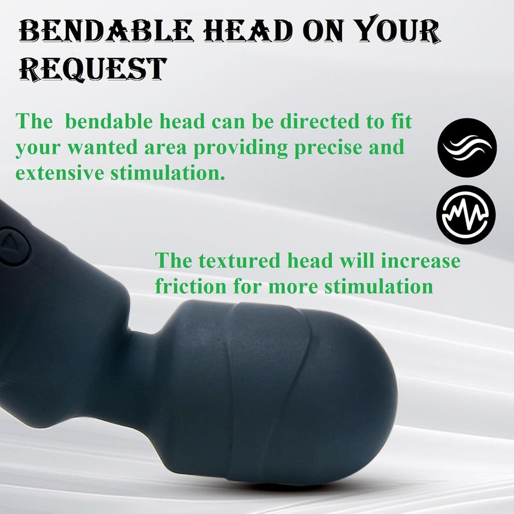 FlexMuse Bendable Clitoral Vibrator Wand