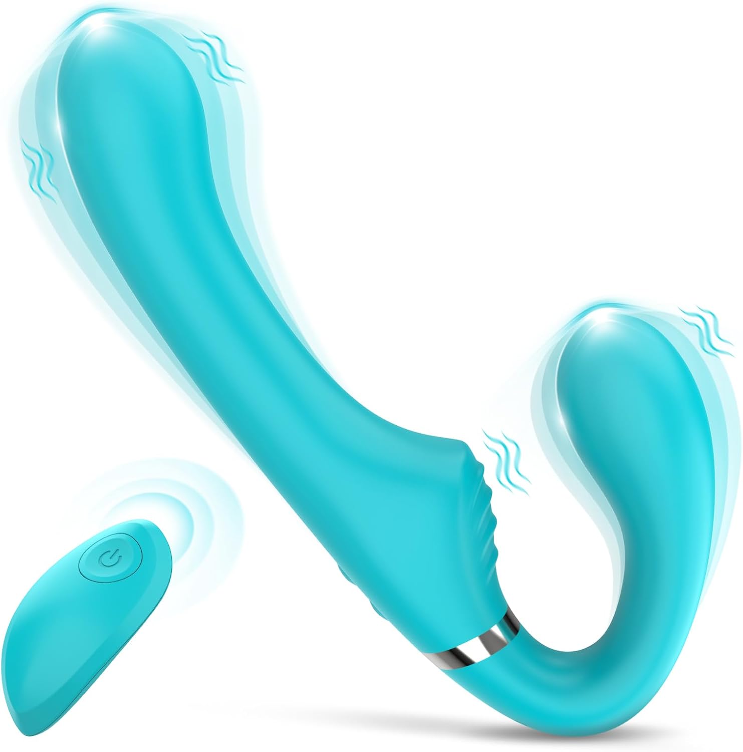 FlexPulse Dual Sided Strapless Strap-On Dildo