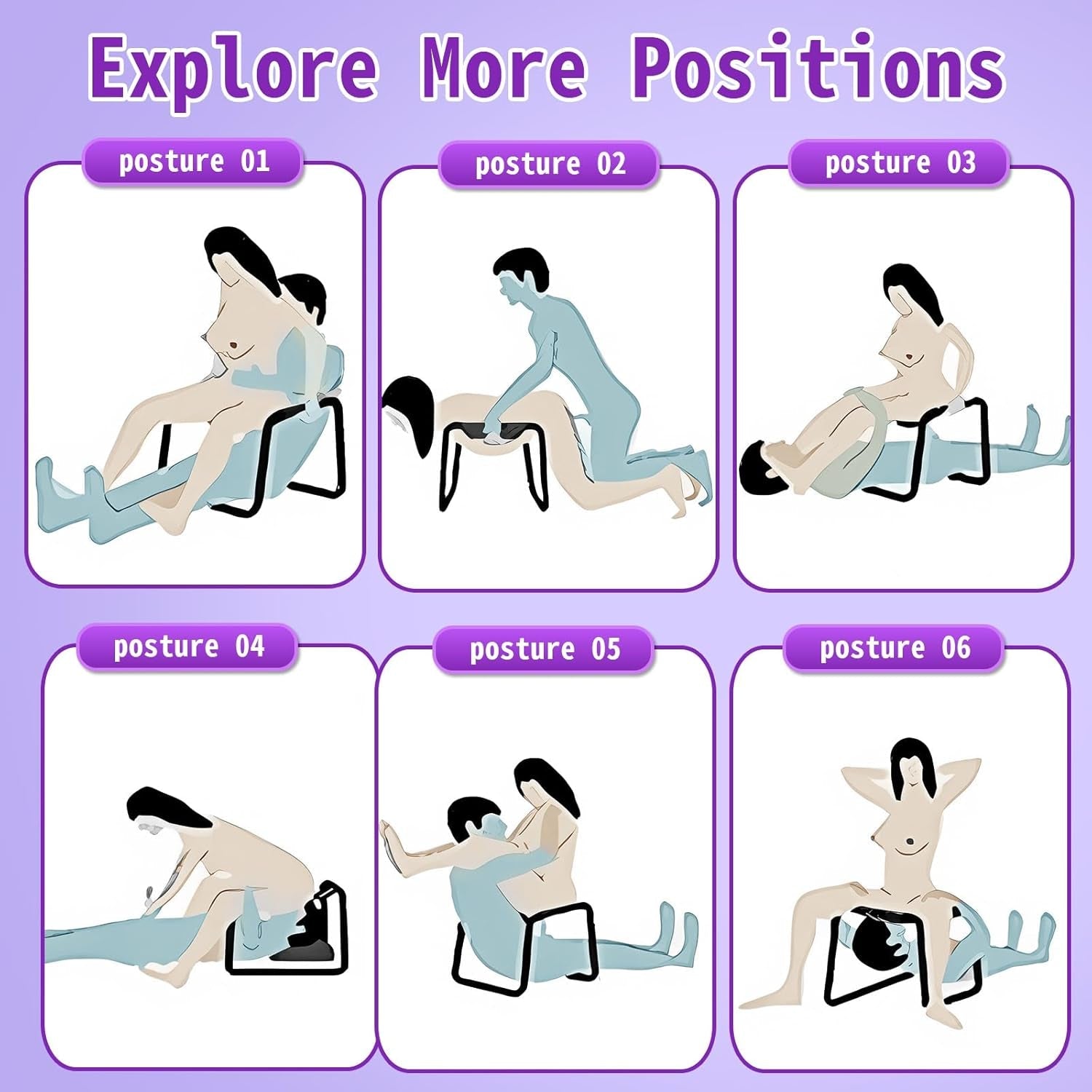 FlexRide Adjustable Bouncing Intimacy Sex Chair