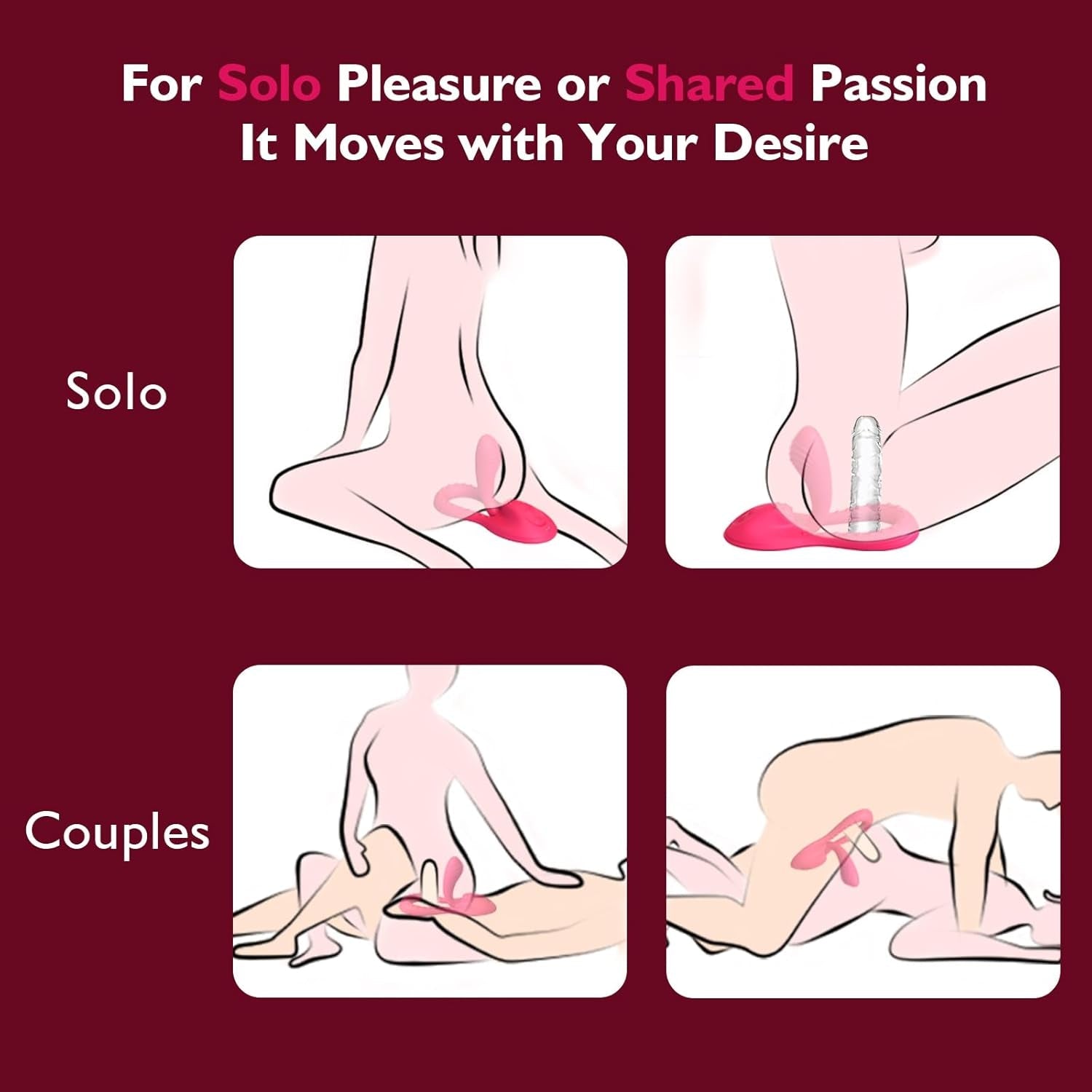 FlexSiren 360° Bendable Riding Dildo Vibrator