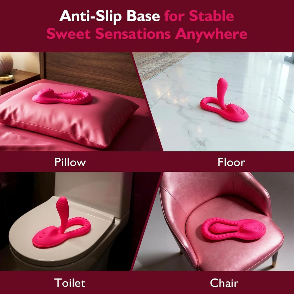 FlexSiren 360° Bendable Riding Dildo Vibrator