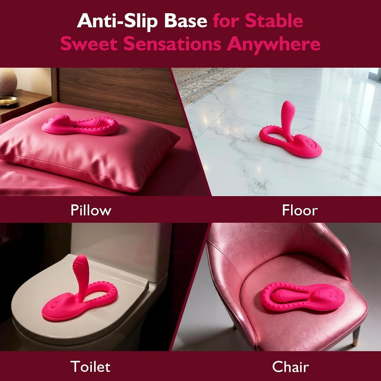 FlexSiren 360° Bendable Riding Dildo Vibrator
