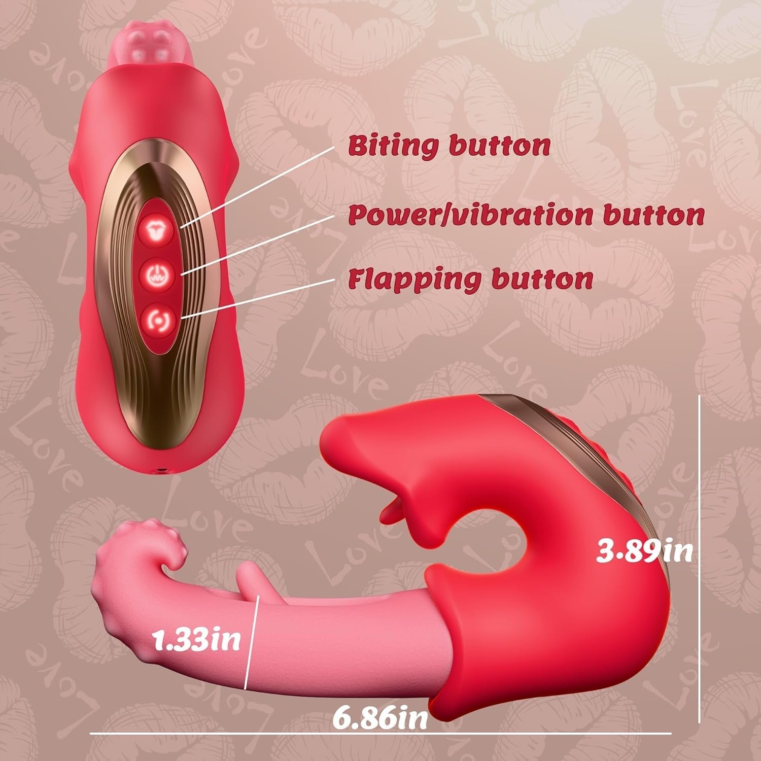FlexStim 3-in-1 G-Spot & Clitoral Vibrator