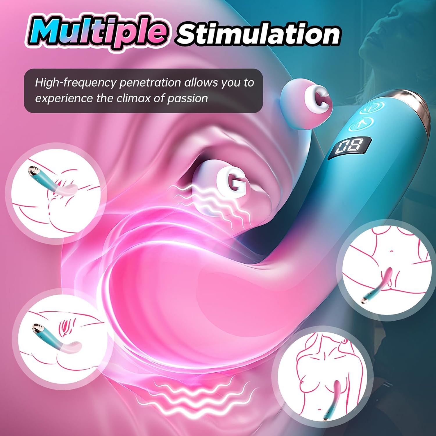 FlexTease Wiggling G-Spot Vibrator