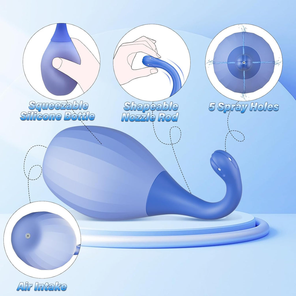 FlowClean 360° Anti-Backflow Enema Kit