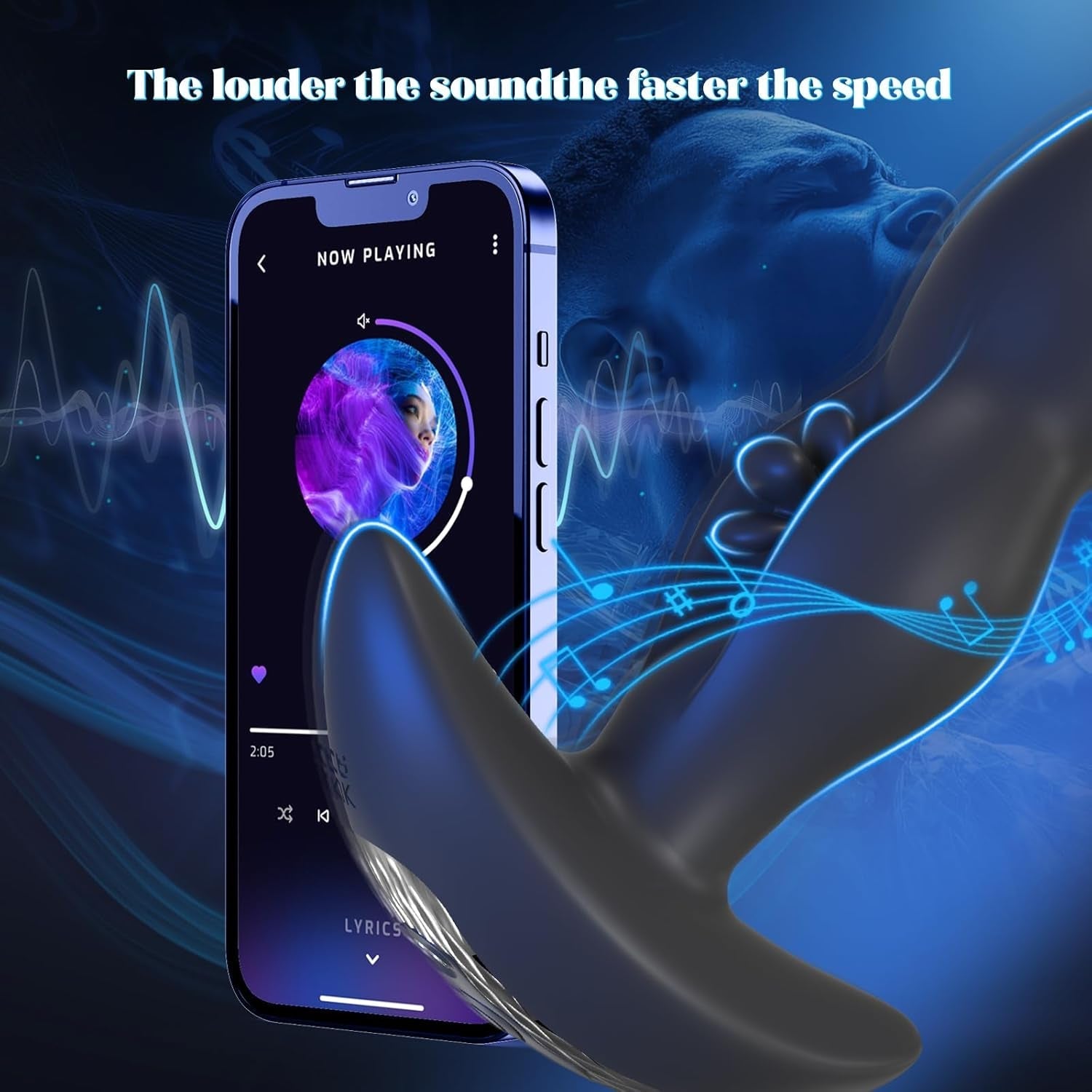 FlutterCore Flapping Prostate Massager & Anal Plug