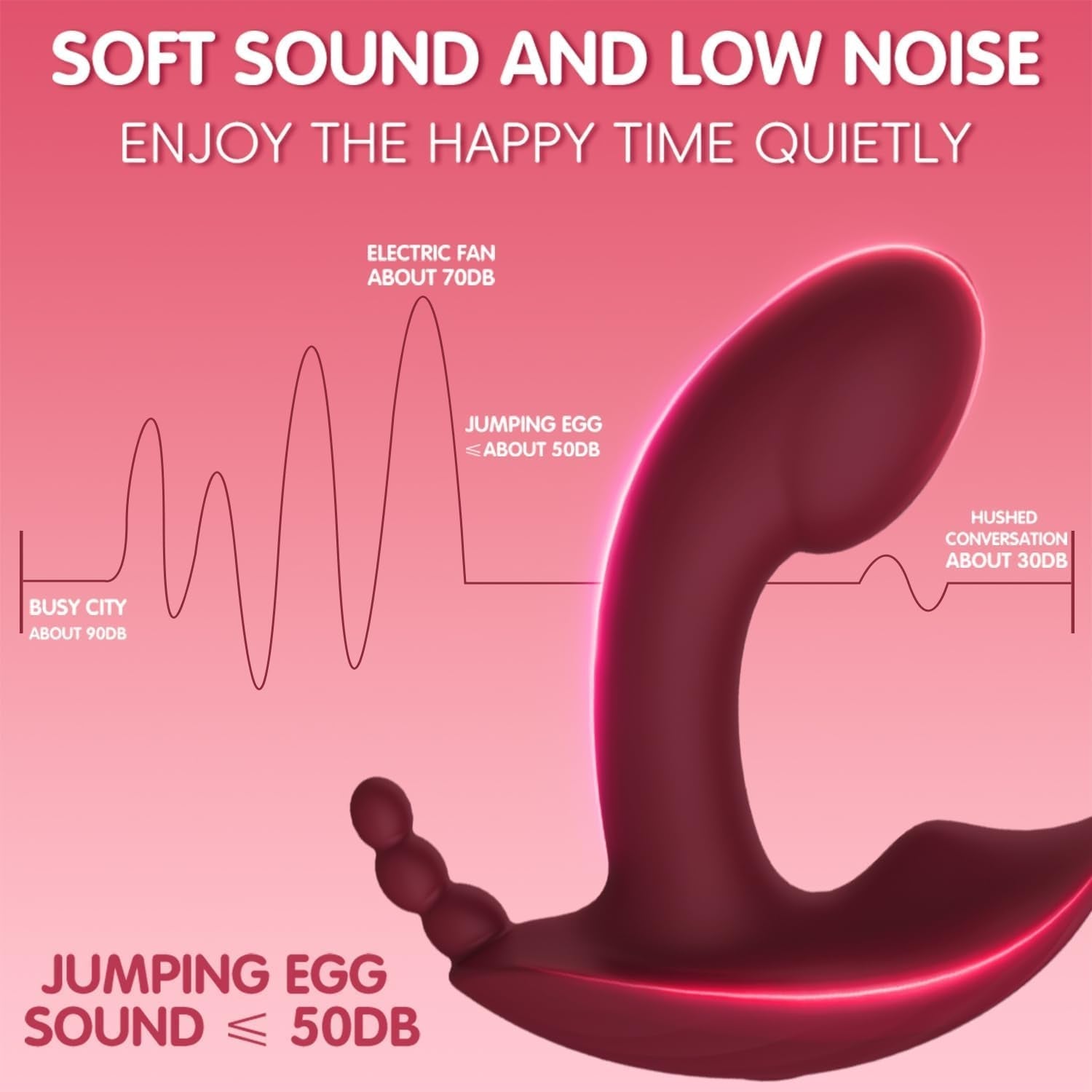 FlutterLink App Control Wearable Triple Stim Panty Vibrator