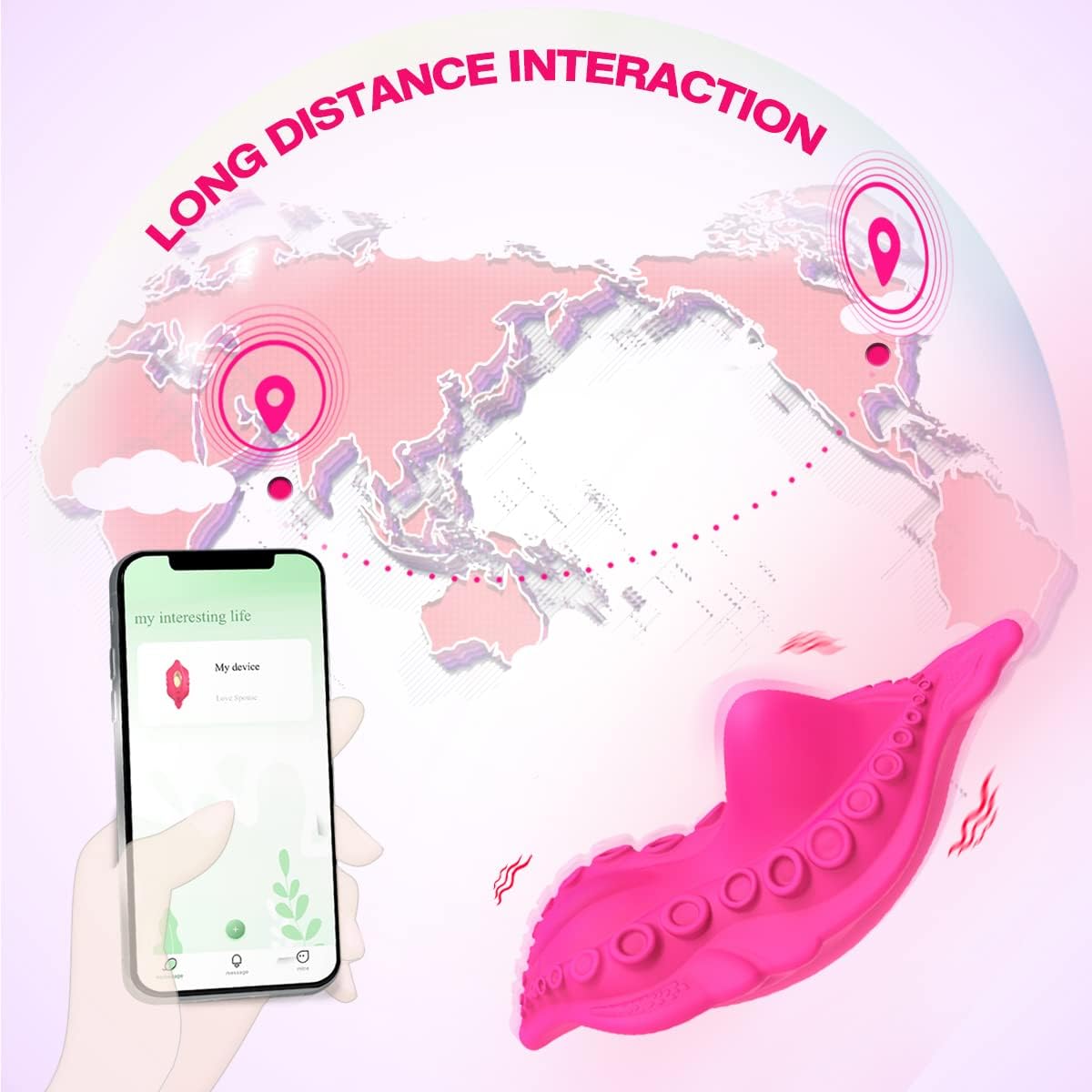 FlutterLuxe Wearable Panty Vibrator