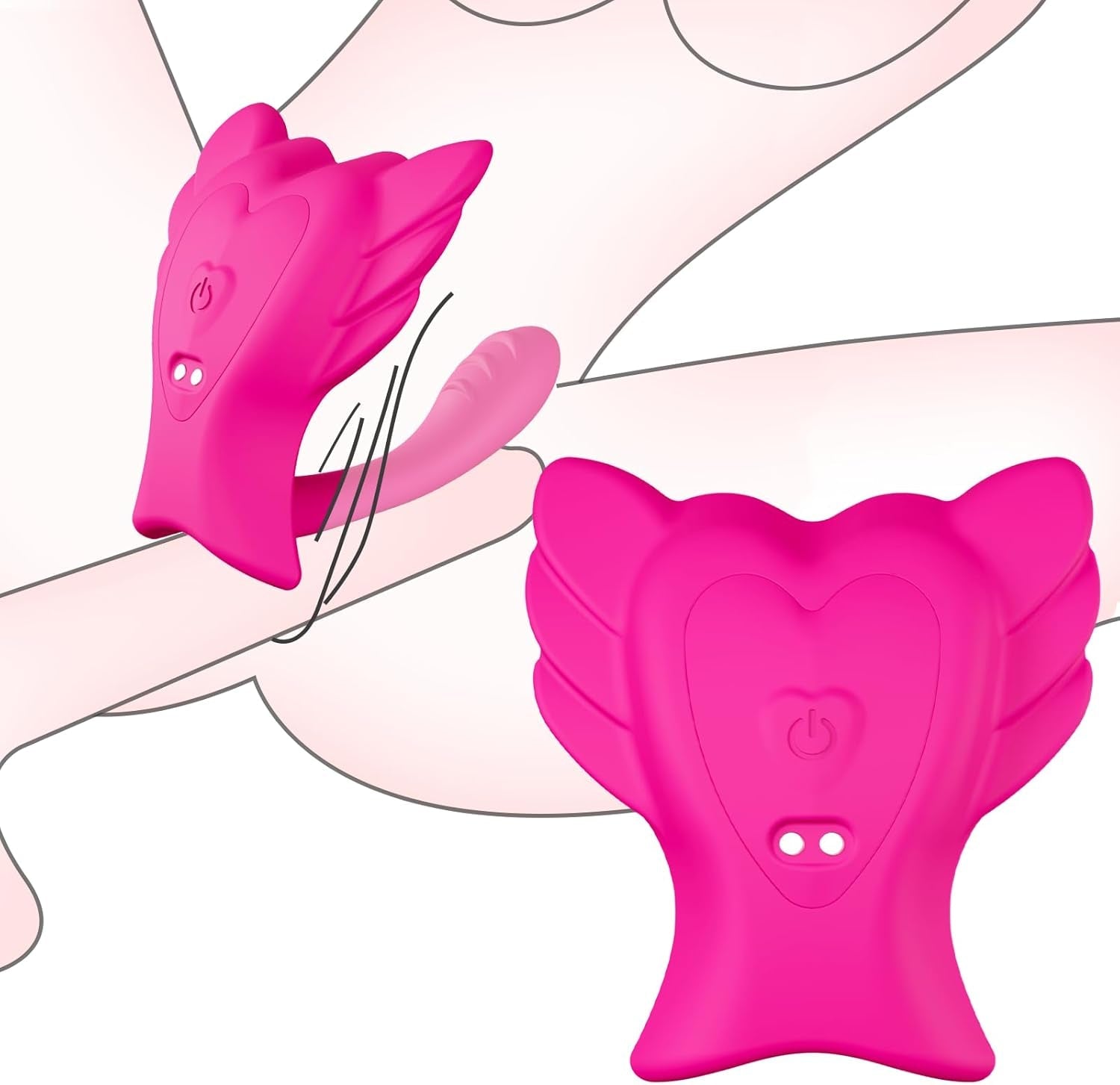 FlutterSync App-Controlled Wearable Clit Vibrator