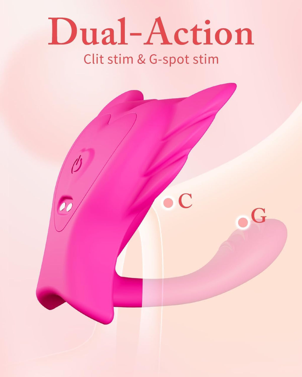 FlutterSync App-Controlled Wearable Clit Vibrator