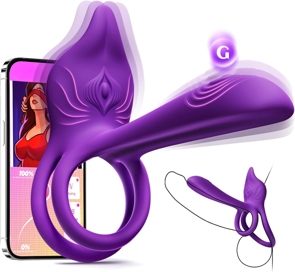 FoxPulse Couples Vibrating Cock Ring