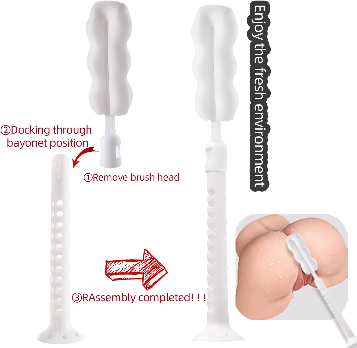 FreshKeep Male Toy Cleaning Kit