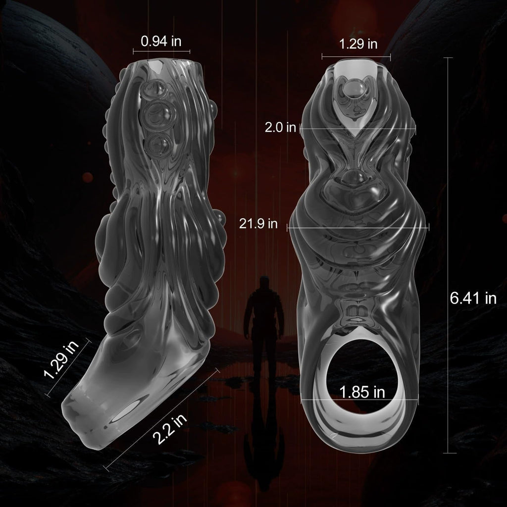 FullLock Monster Silicone Cock Sleeve Extender