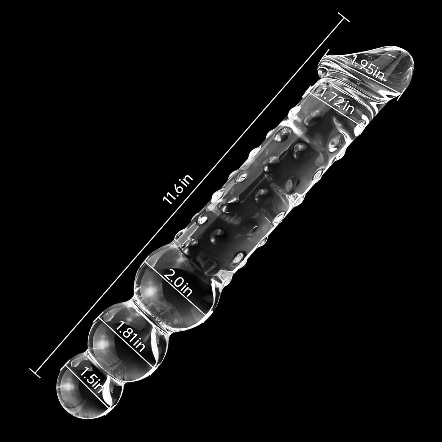 FullThrust Dual Glass Dildo