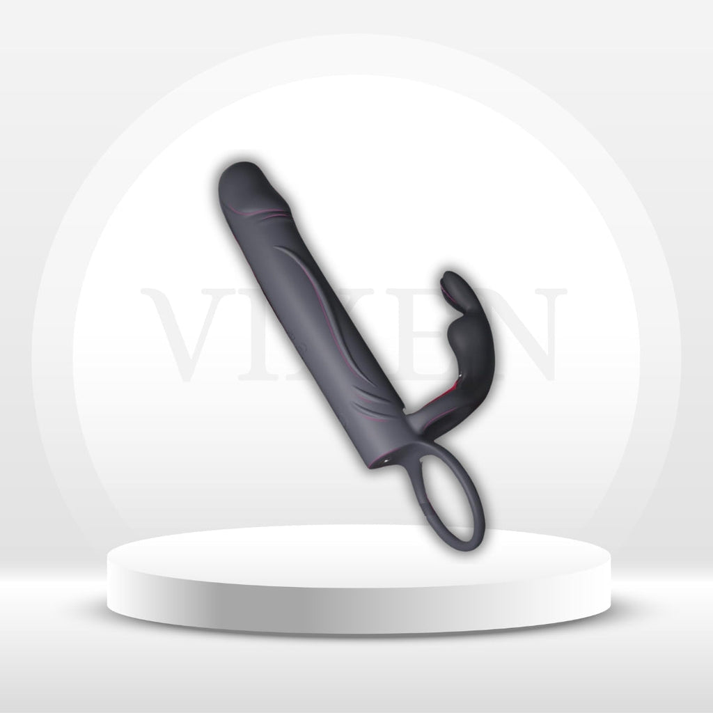 FusionRing Dual Shaft Couples Vibrating Cock Ring