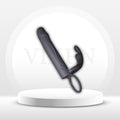 FusionRing Dual Shaft Couples Vibrating Cock Ring