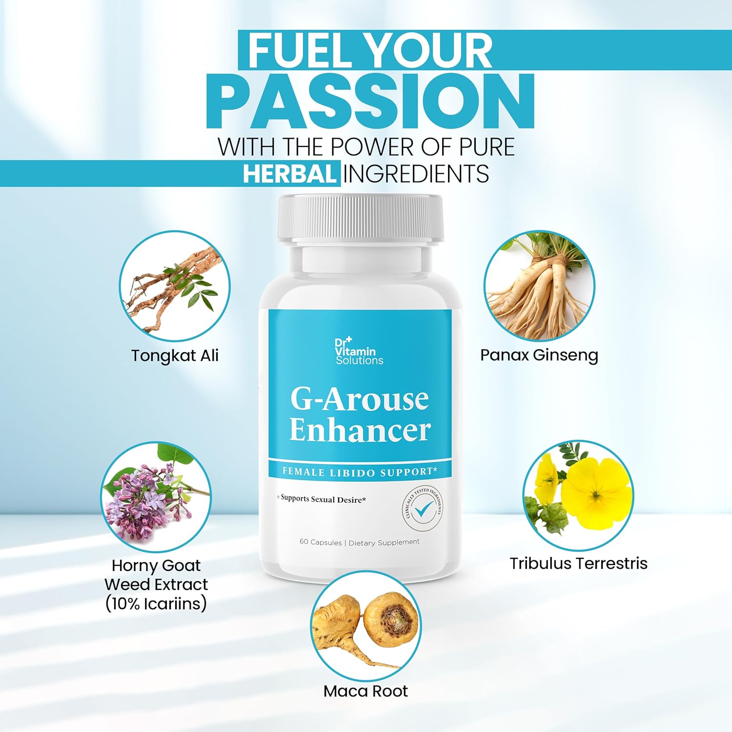 G-Arouse Enhancer for Women – Libido & Energy Support