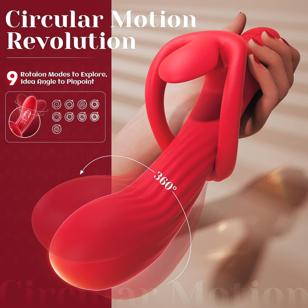 OrbiLuxe 360° Rotating 3-in-1 G-Spot Rabbit