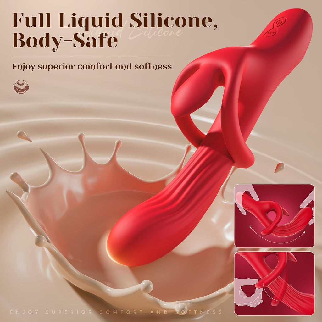 OrbiLuxe 360° Rotating 3-in-1 G-Spot Rabbit